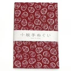 日本手ぬぐい 21 だるま 小紋柄 てぬぐい 手拭い 和手拭い