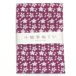 日本手ぬぐい 03 桜(大) 小紋柄 てぬぐい 手拭い 和手拭い