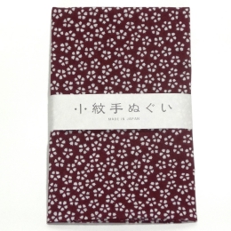 日本手ぬぐい 08 桜(小) 小紋柄 てぬぐい 手拭い 和手拭い