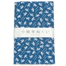 日本手ぬぐい 27 つばめ 小紋柄 てぬぐい 手拭い 和手拭い