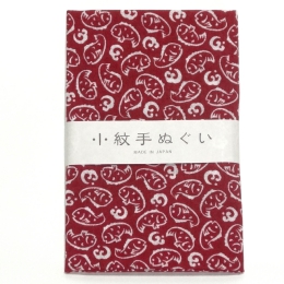 日本手ぬぐい 31 鯛 小紋柄 てぬぐい 手拭い 和手拭い